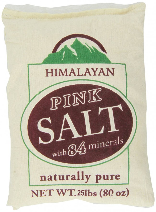 25 lb Bag Fine Grind Himalayan Pink Gourmet Salt 